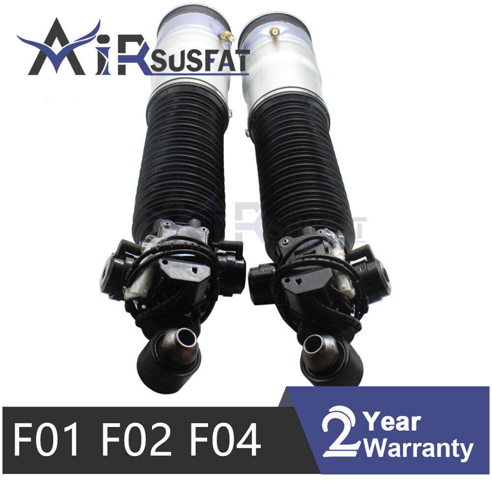 Pair Rear R+L Air Suspension Shock Absorbers for BMW F01 F02 740i 750Li 760Li