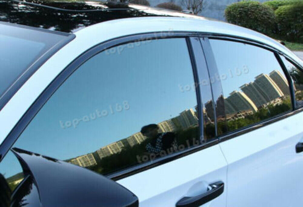 for Honda for Civic 22-2023 Black Steel Window Sill Trim Molding Cover Strip trim14