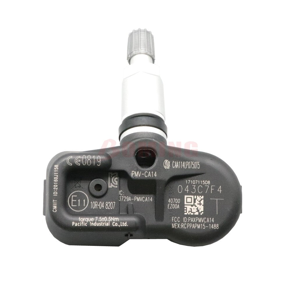 4-pack of new TPMS tire pressure monitoring sensors for Nissan Titan XD 2016-21 PMV-CA14
