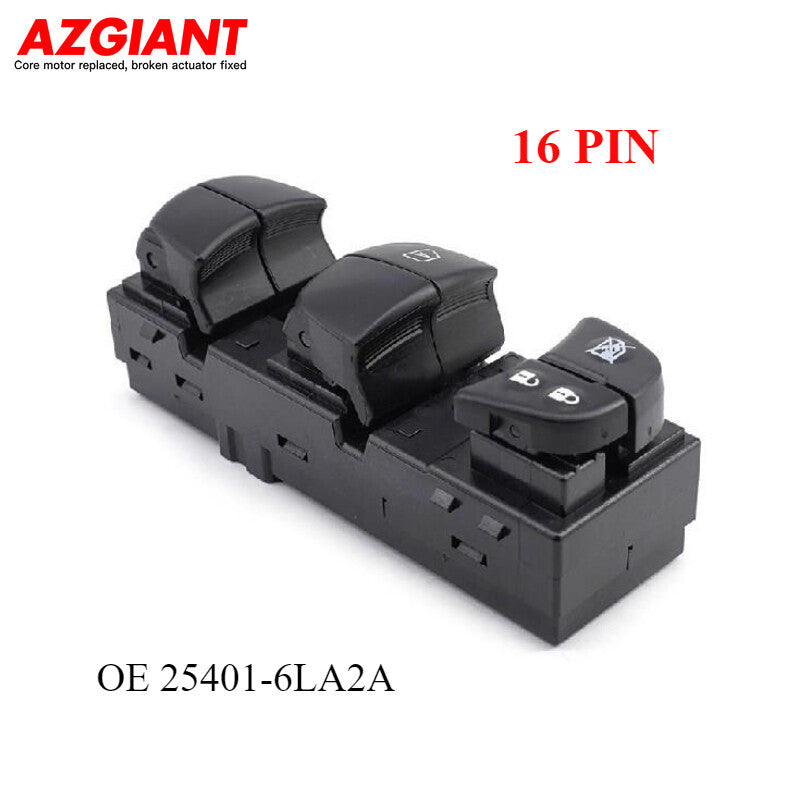 Front left driver's side window switch for 2019-2021 for Nissan Sylphy Sentra MK14