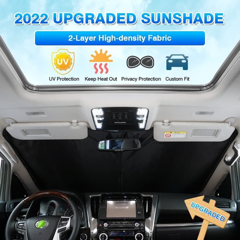 Fits for Mercedes Benz E200 E250 E300 E350 E400 Windshield Sun Shade UV Block Cover