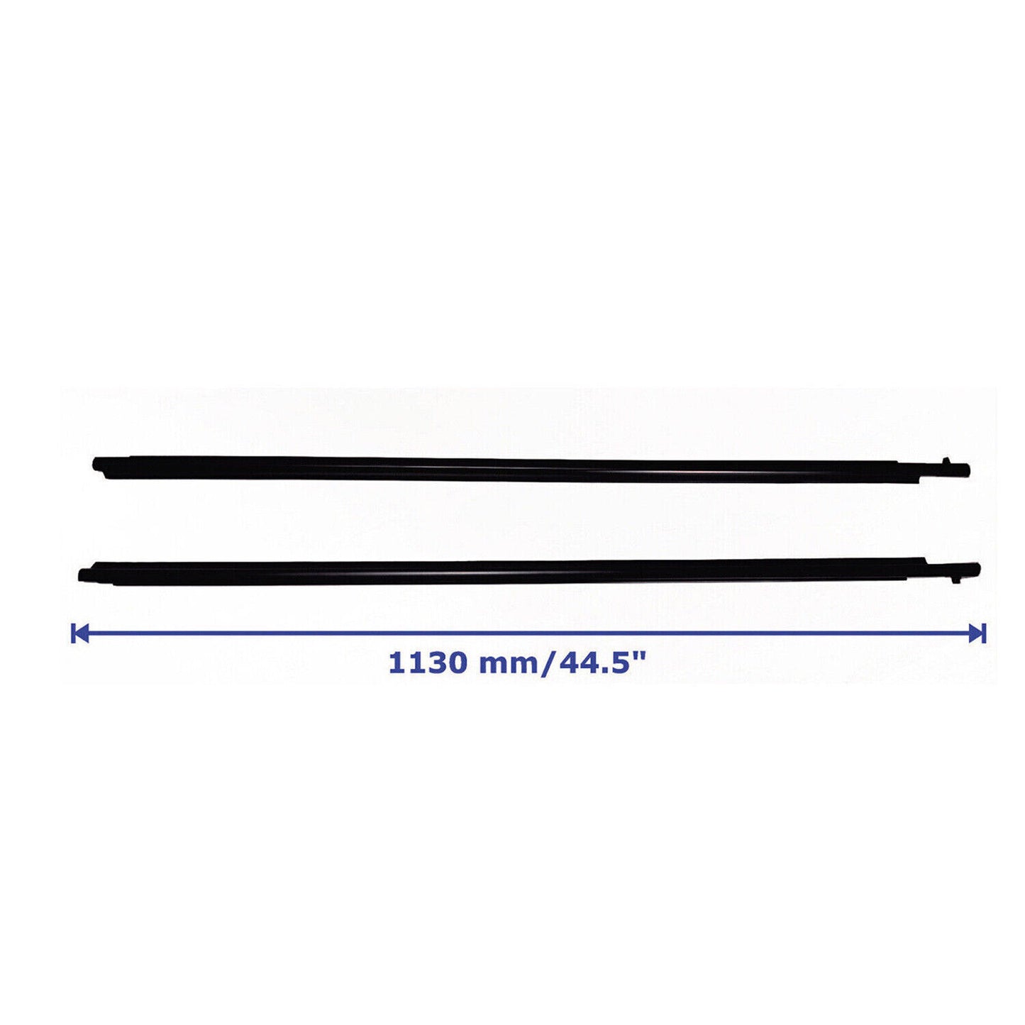 Pair NEW Outer Window Side Front Door Belt Moulding For 2005-2010 for Scion tC RH+LH