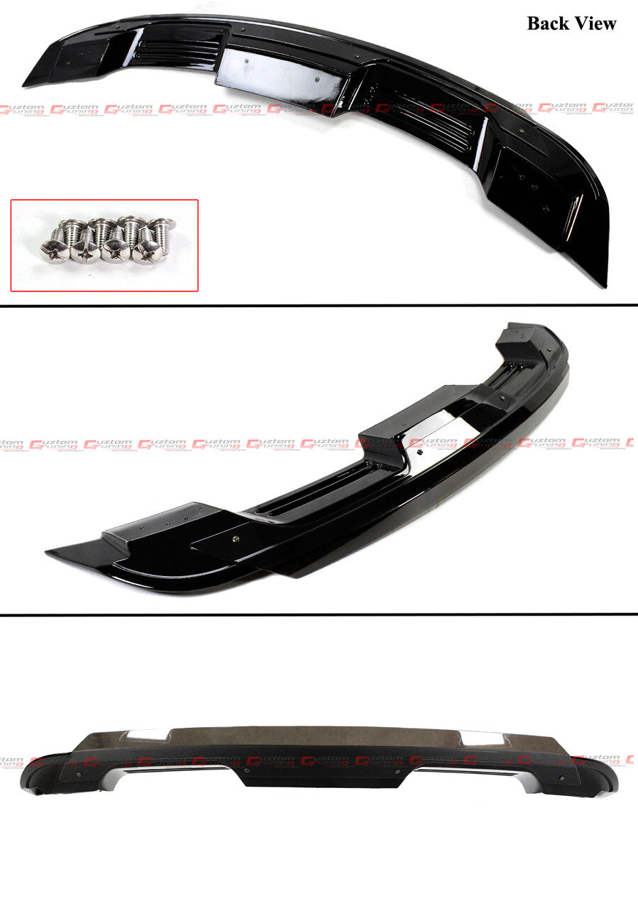 GT500 Style Spoiler W/ Smoke Gurney Flap Wicker Bill For 2015-2023 for Ford for Mustang
