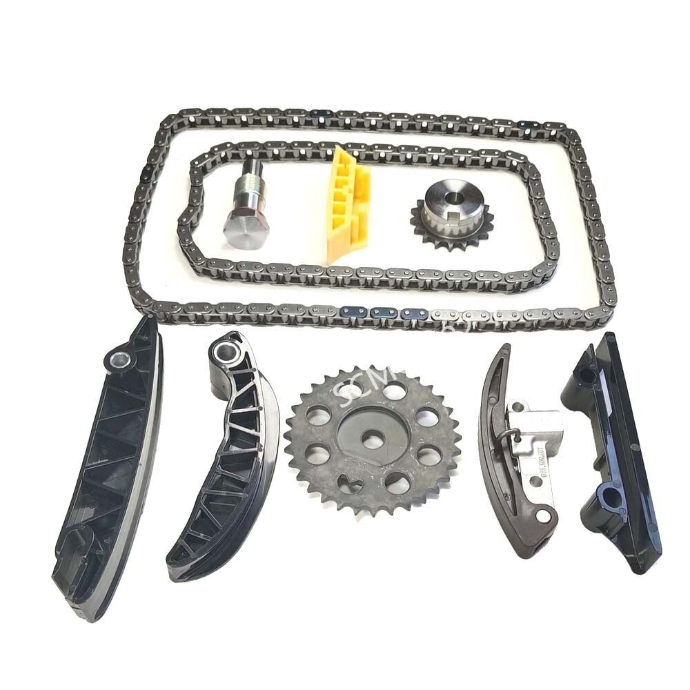 10Pcs Engine Timing Chain Kit for Audi Q7 for VW for Passat CC Touareg Phaeton V6 3.6L