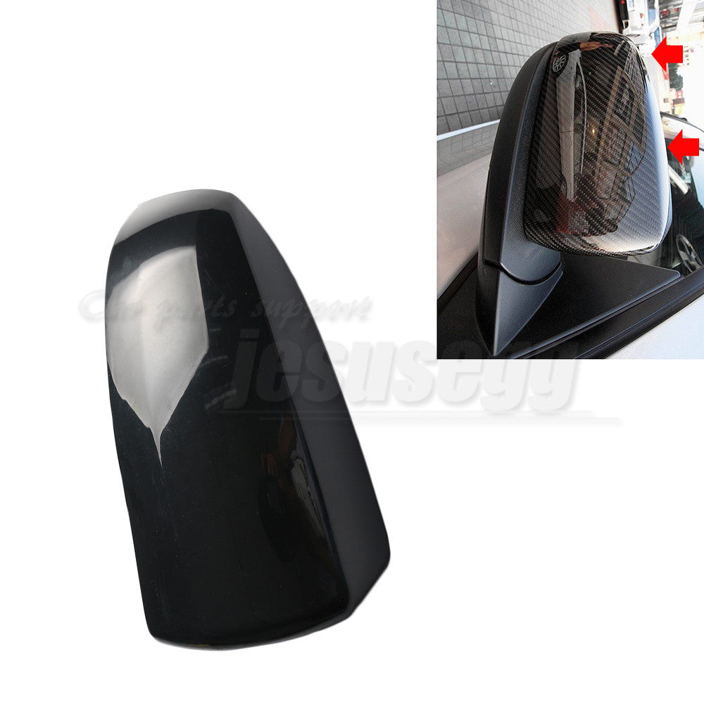 Right Passenger Door Wing Rearview Mirror Cover Cap for BMW for X5 X6 E70 2006-2013