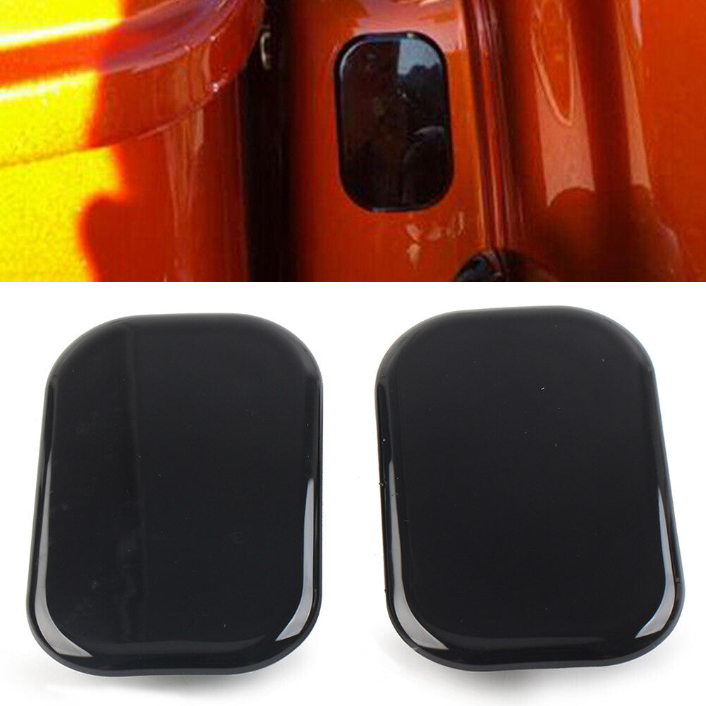 Motorcycle Antenna Hole Plug Filler Cover for Harley Road Street Glide King FLHR