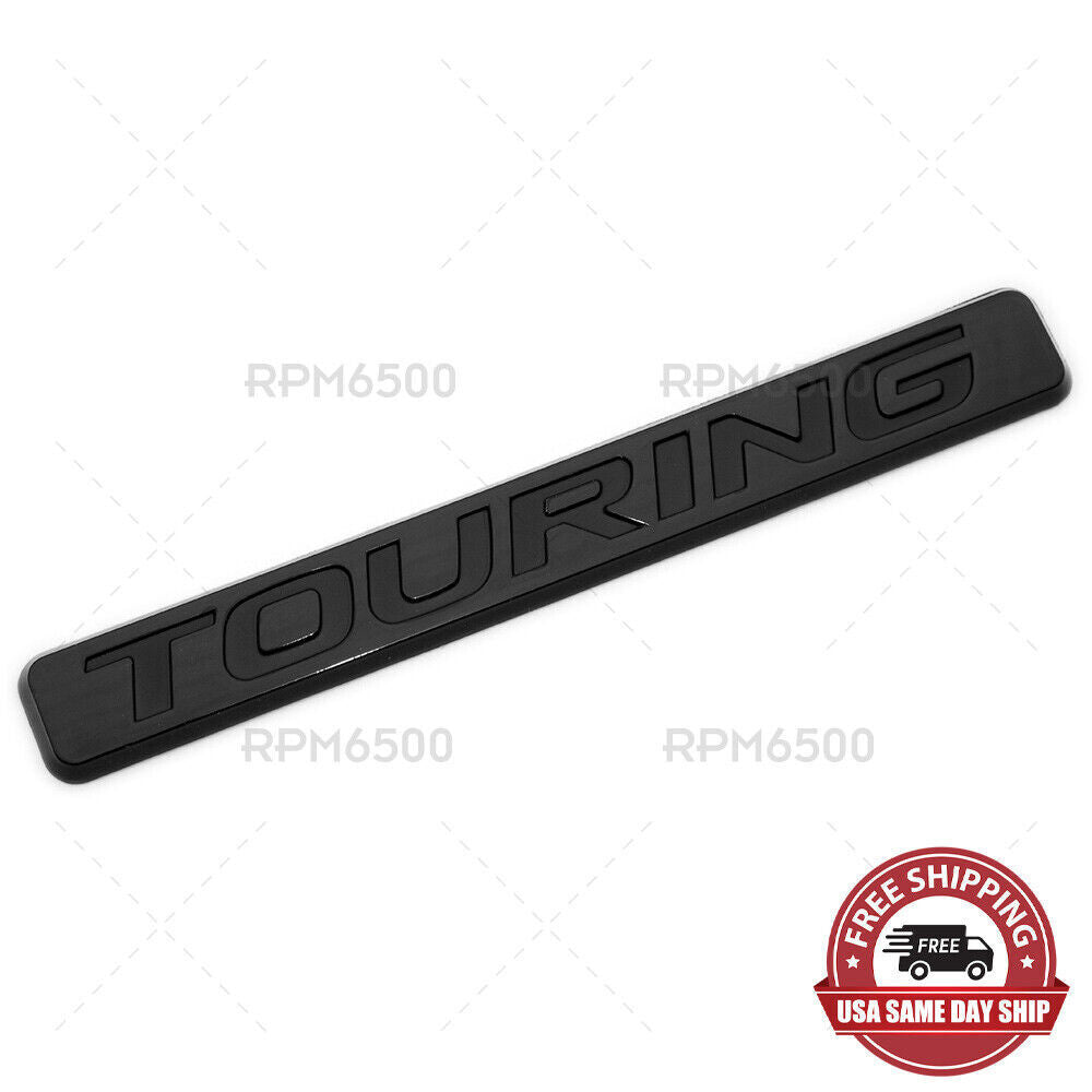 for Honda for Civic Tourer Rear Trunk Letter Badge Plaque - Glossy Black