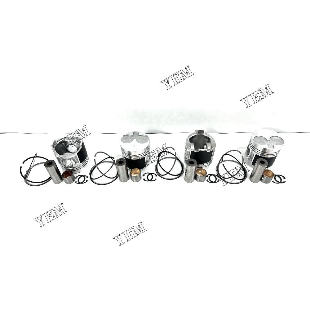 404C-22 Piston Kit With Ring Fit For Perkins Diesel Engine Spare Parts.