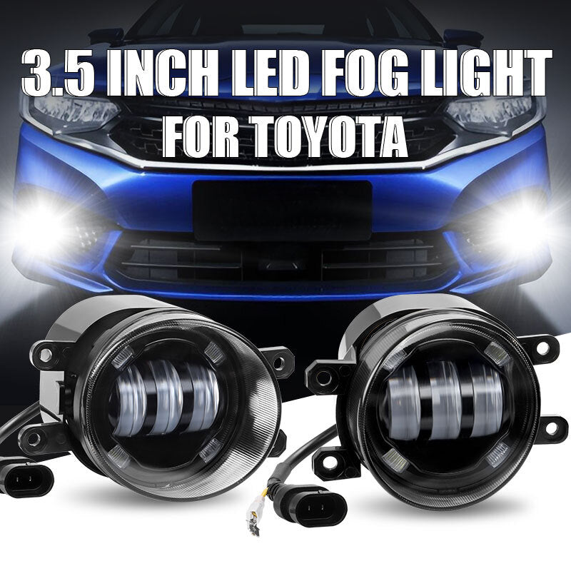 Front Bumper LED Fog Lights Driving DRL Lamp for Lexus GS350 HS250h LX570 RX350