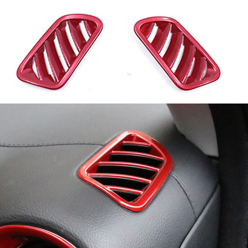for Kia Forte/K3 2019-2021 Red Interior Dashboard LR upper Air Outlet Vent Trim