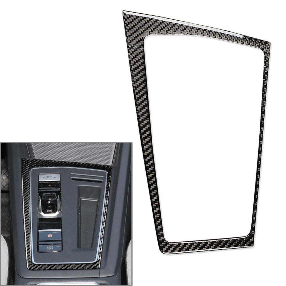 Gear Shift Panel Frame Cover Trim Black LHD for Volkswagen for Golf 8 MK8 2021-2023