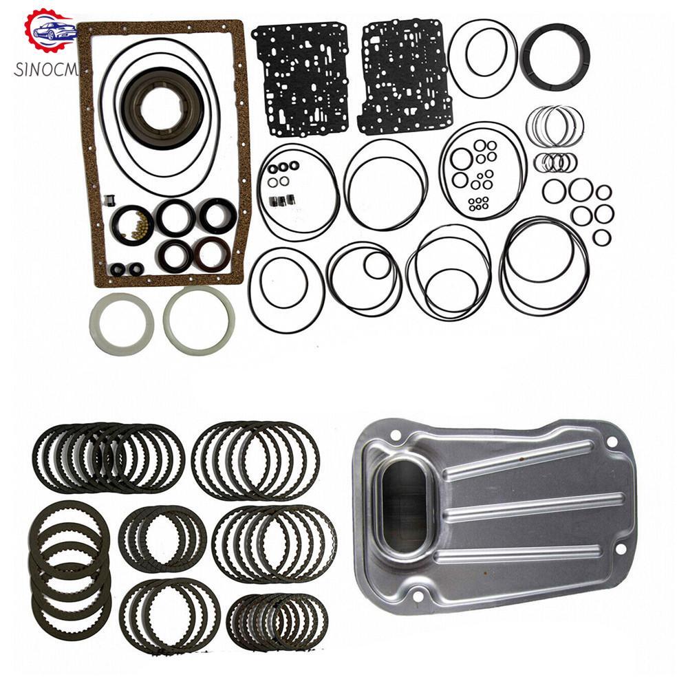 A750F A750E TB-50LS Master Rebuild Kit Fits 03-UP Filter Piston Friction Plates