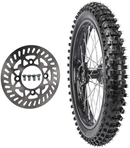 70/100-17 Front Wheel Tyre Rim Pit Dirt Bike Thumpstar 110cc 125cc Big Wheel 160