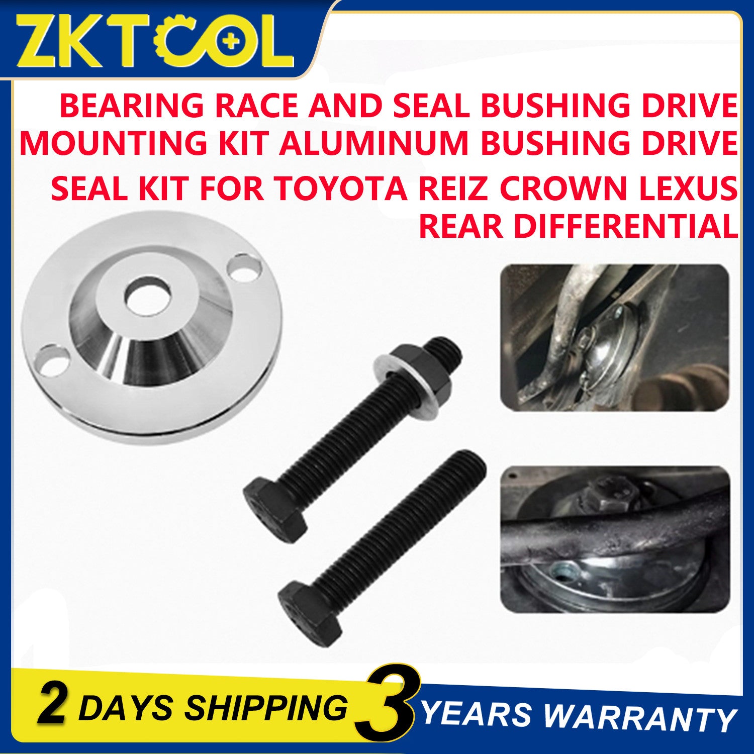 Bearing Race and Seal Bushing Kit for Toyota Reiz Crown for Lexus Rear Differential