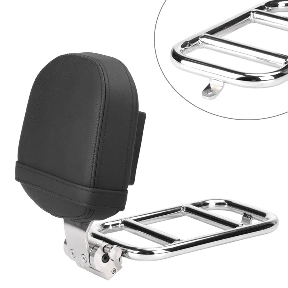 Rider Backrest Foldable Back Rest Pad Luggage Rack for BMW R18 Classic 20-23 20
