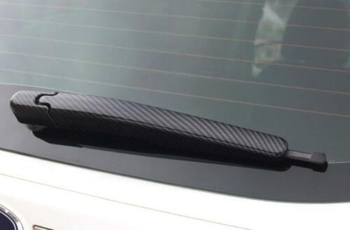 Carbon Fiber Rear Window Rain Wipers Cover Trims for Ford Escape Kuga 2013-2019