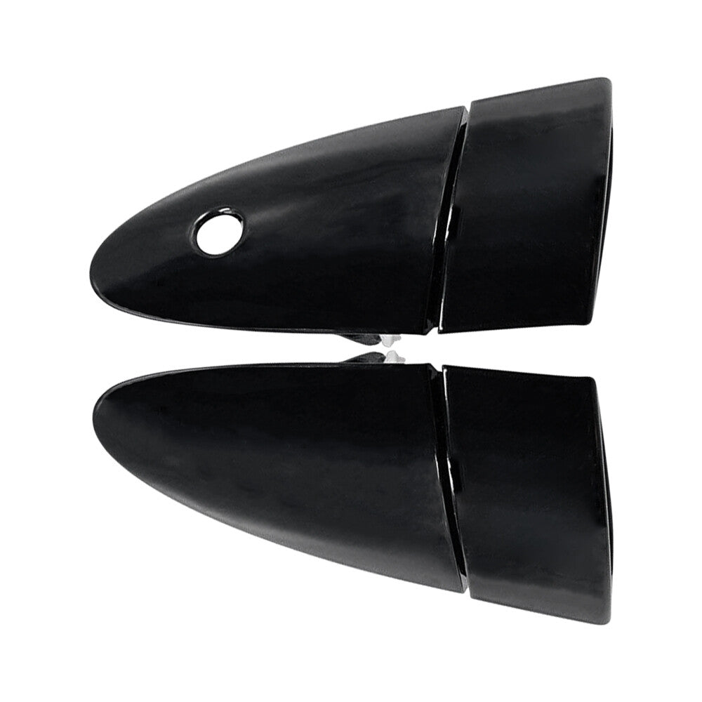 Set of 2 for Honda CRZ CR-Z 2011-2015 Front Door Outer Handle Left Right Black
