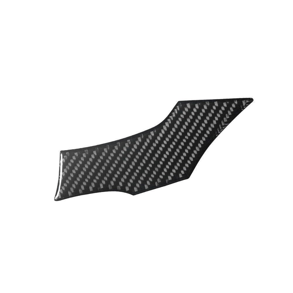 Carbon Fiber Below Of Climate Control Cover Trim for Ford Fiesta 2011-2015
