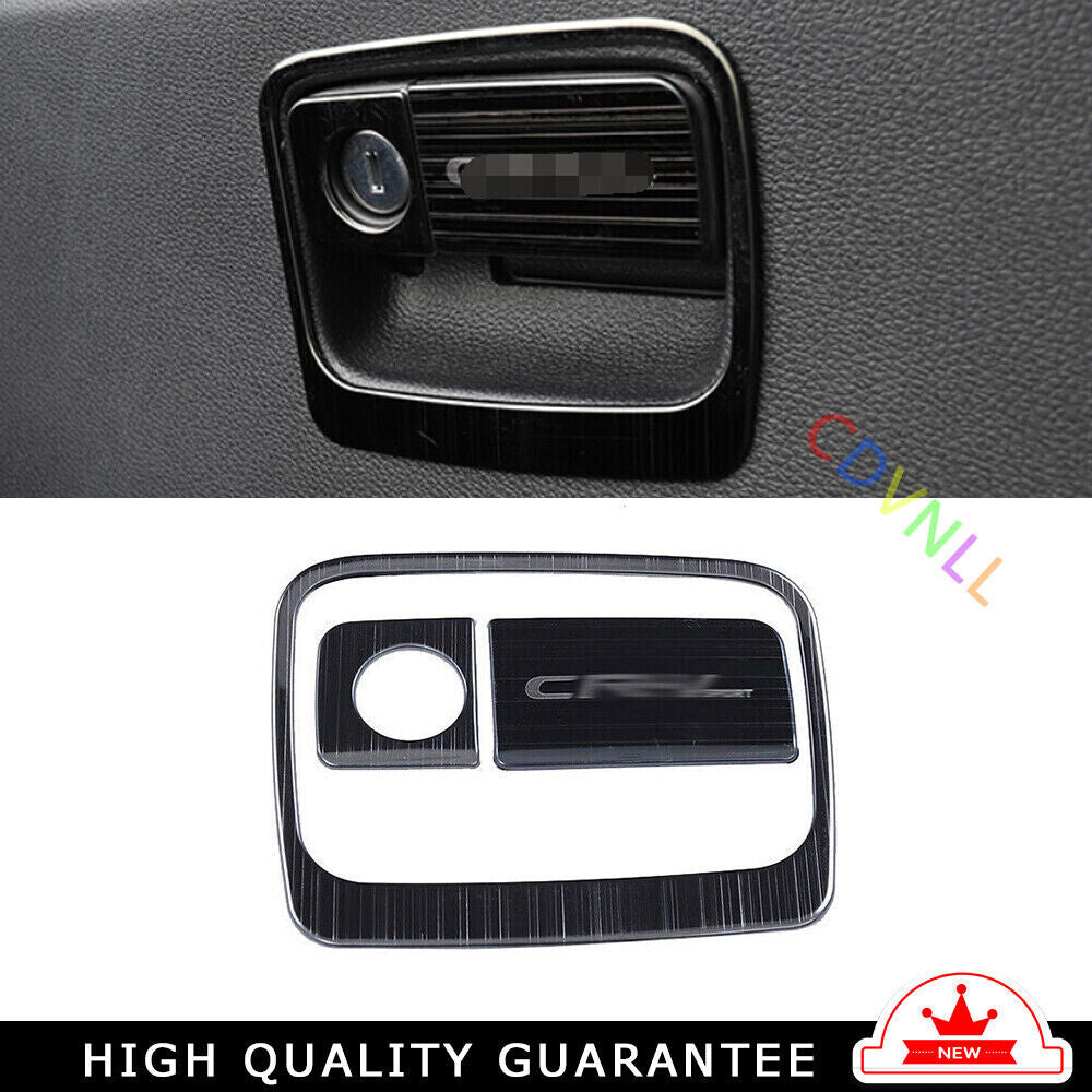 Dashboard for Co -pilot Handle Cover Trim for Honda CRV CR-V 2017-2022 Black Titanium