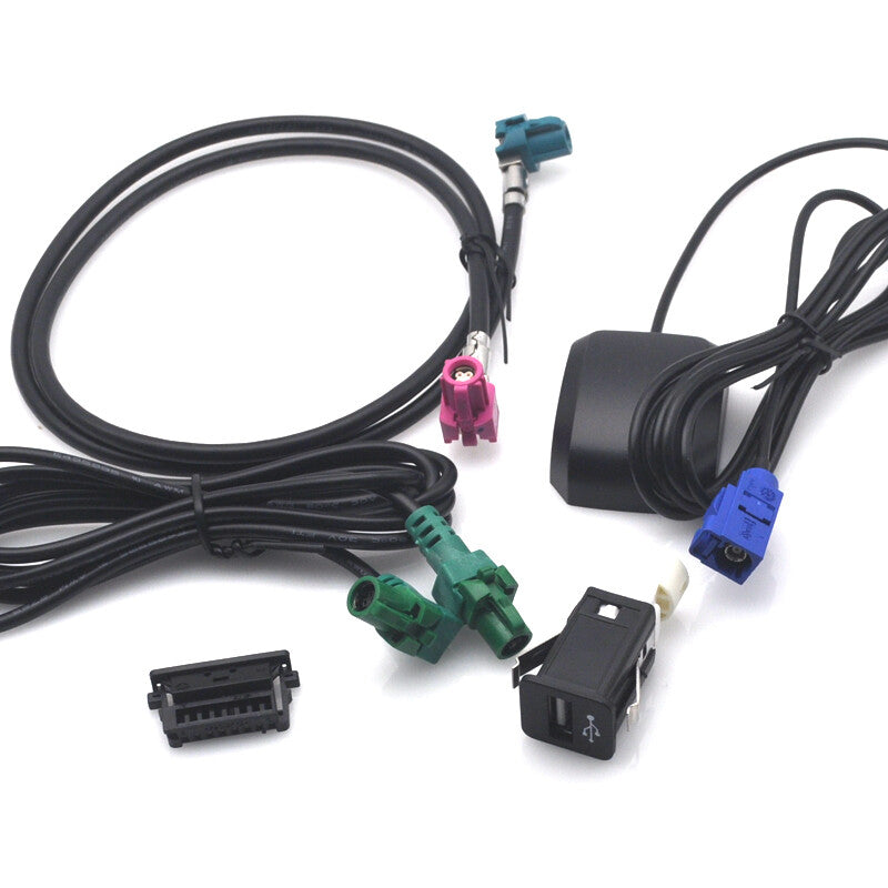 Retrofit navigation SAT NAV CIC cable antenna gps for BMW E90 E91 E92 E93 M3 M5