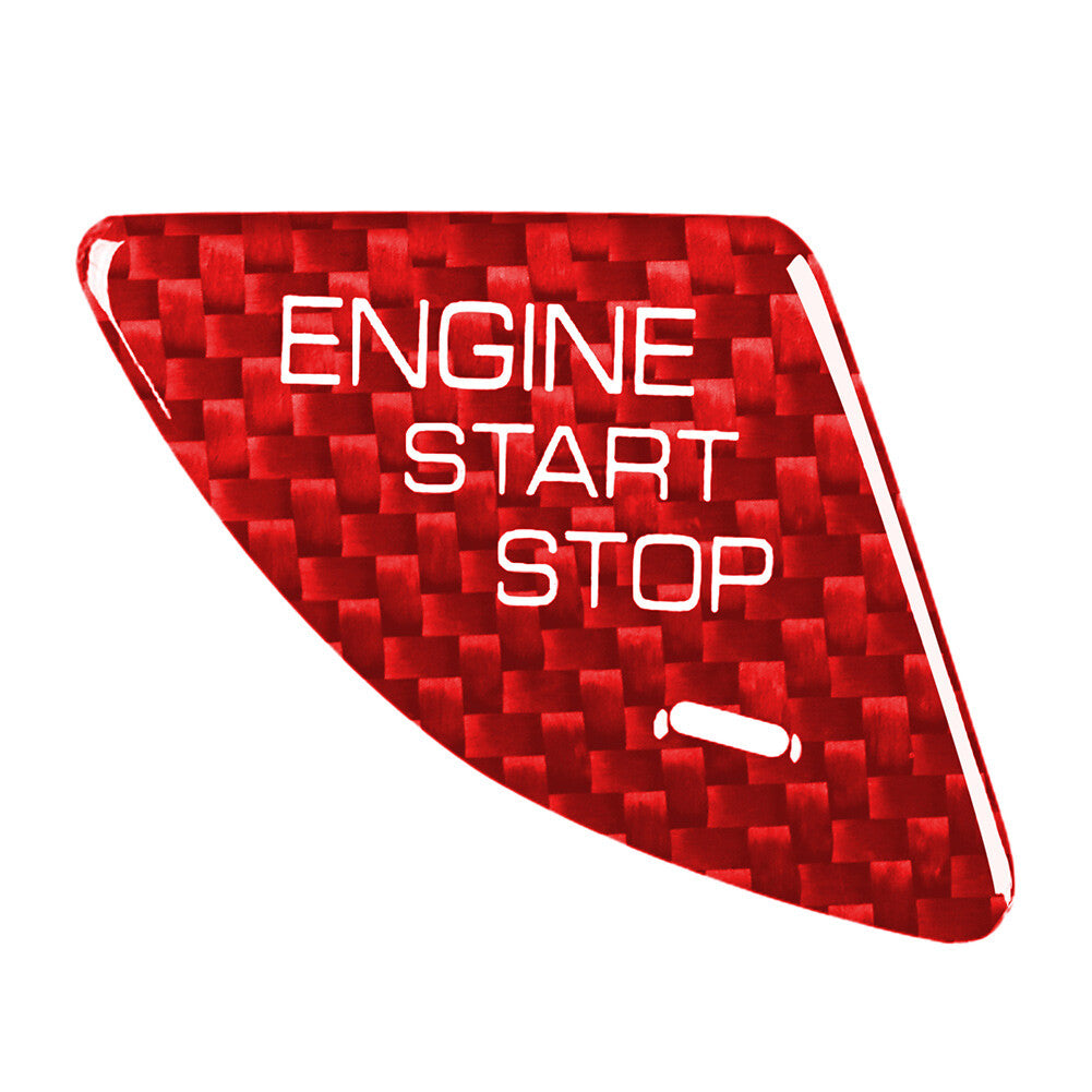 Motor Start Stop Button Trim Auto F¨¹r for Cadillac ATS 2013-2019 ATS-L 2014-2019 Rot