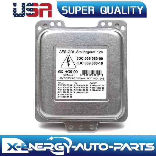 NEW Replacement for 5DC 009 060-00 / 5DC 009 060-10 Xenon HID Ballast Headlight