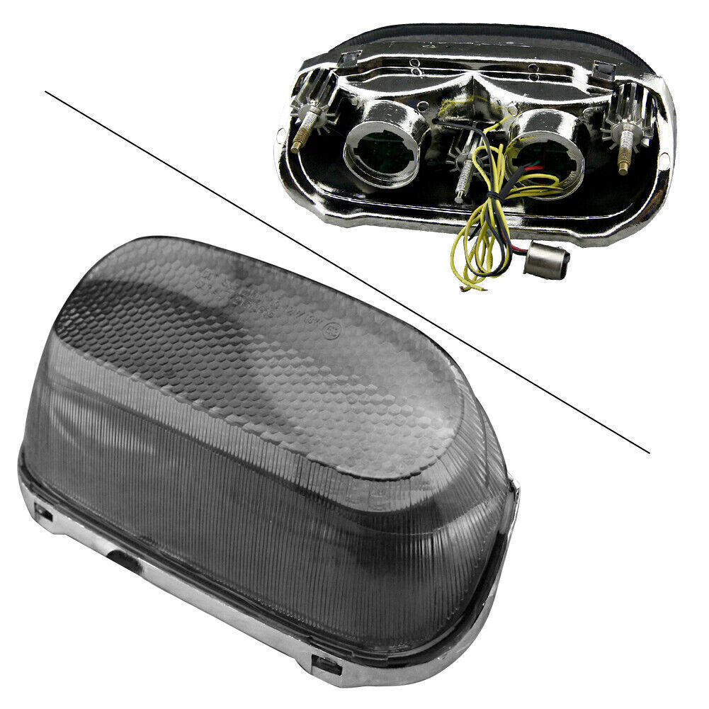 LED Rear Taillight Turn Signal Lamp Smoke Lens for KAWASAKI ZX11 1993-2001