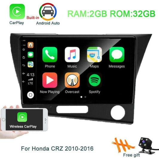 9 Android Car Navi GPS Stereo WiFi Carplay 32GB for Honda CRZ 2010-16 RHD