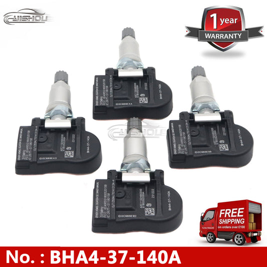 4-pack BHA4-37-140A Tire Pressure Monitoring System (TPMS) Sensors for Mazda 2, 3, 5, 6