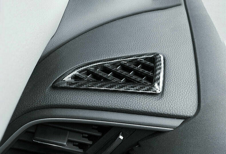 Instrument LR Air Outlet Vent Trim for Honda for Civic 10th 2016-2021 Carbon Fiber