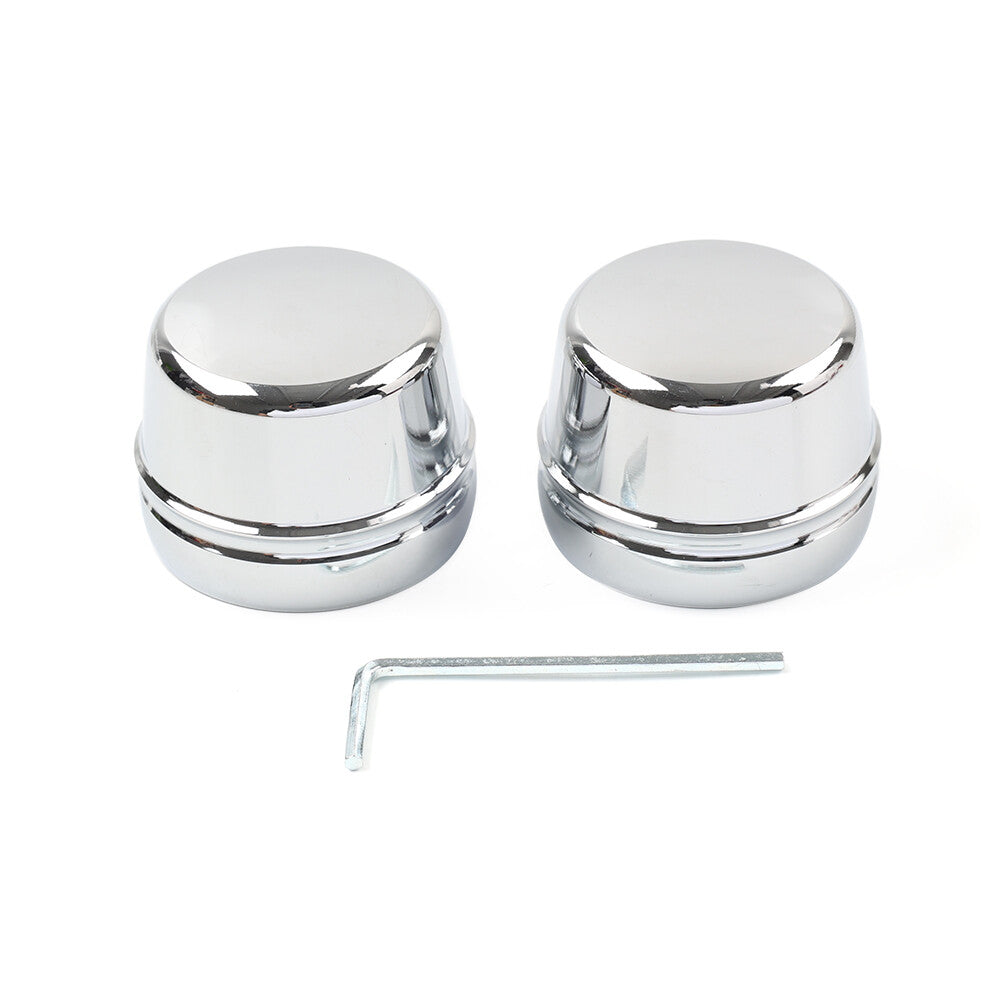 Fit for Harley Touring Road Street Glide Softail Sportster Front Axle Nut Cap Cover