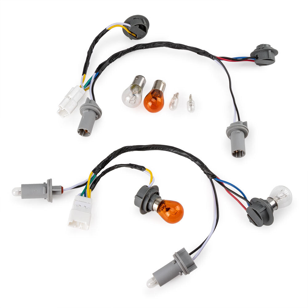 2-Piece Rear Taillight Socket and Wiring Harness for Hyundai Sonata 2011-2014