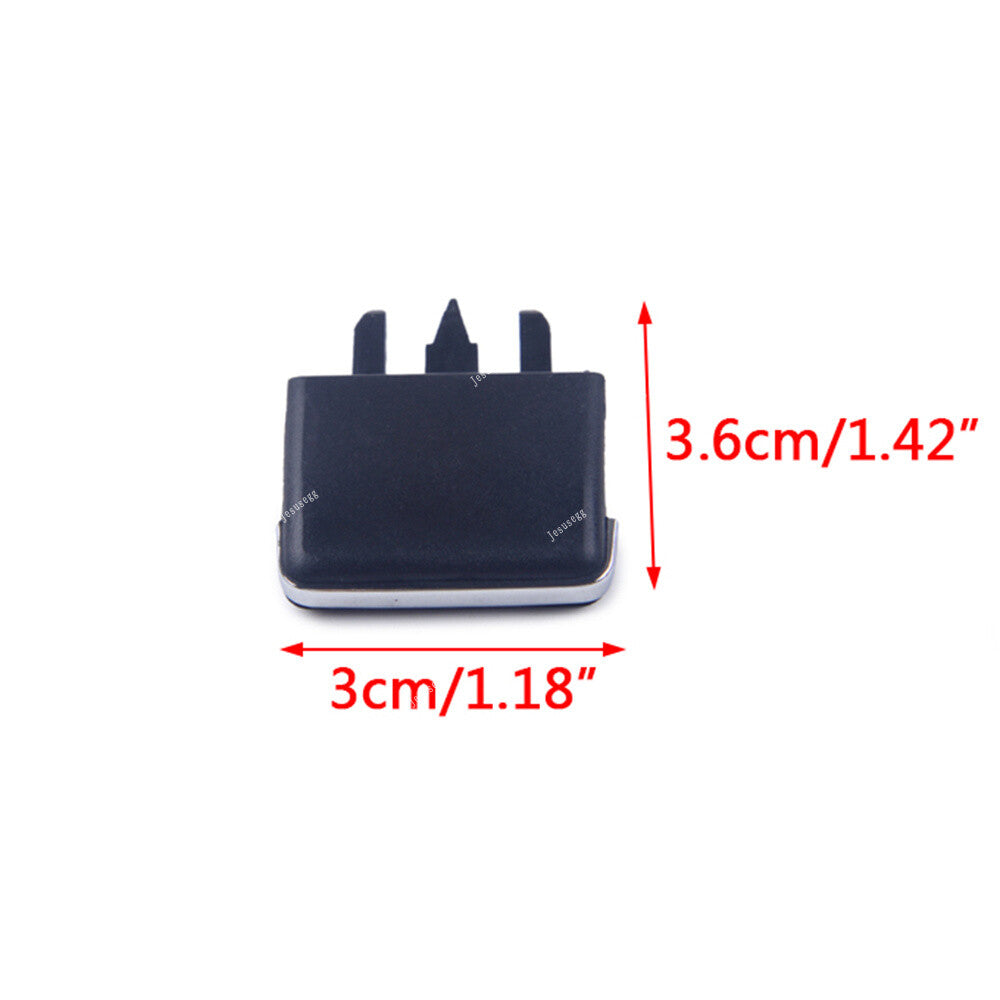 Qty 4:Black Air Conditioning Vent Blade Slice Clip Leaf for Toyota for Corolla 04-10