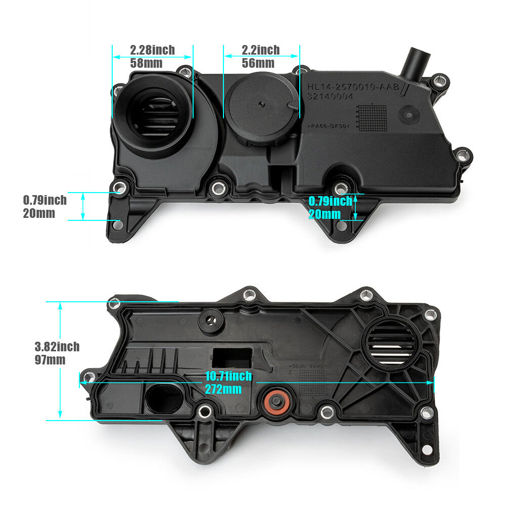 PCV Oil Trap Valve Rocker Cover for VOLVO XC70 S80 XC90 S90 V60 2.0L 31316184