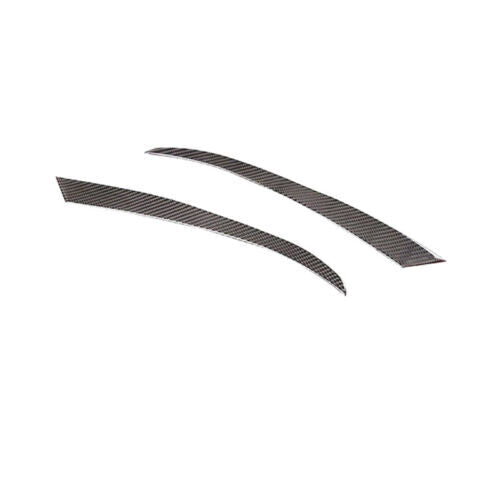 Soft Carbon Fiber Headlight Eyelid Stickers Cover Trim for Toyota Rav4 2006-2012