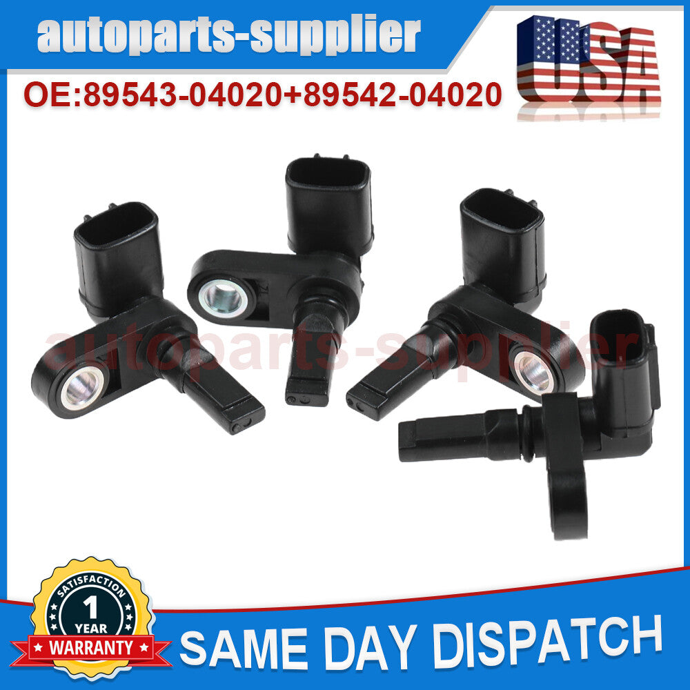 4-piece front and rear ABS wheel speed sensor kit suitable for Toyota 4Runner Tacoma and for Lexus GX460