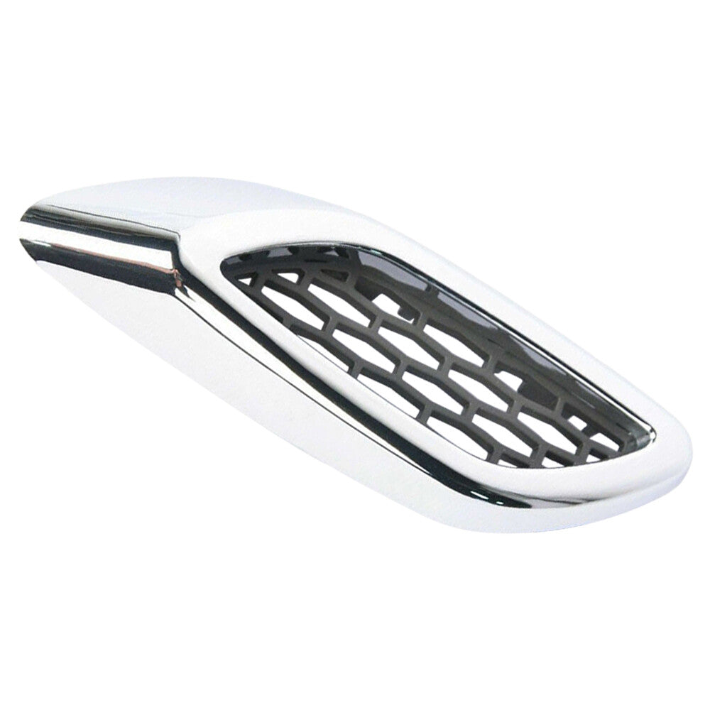 Right Side Fender Air Vent Outlet Cover Trim Fit for Maserati Levante Chrome