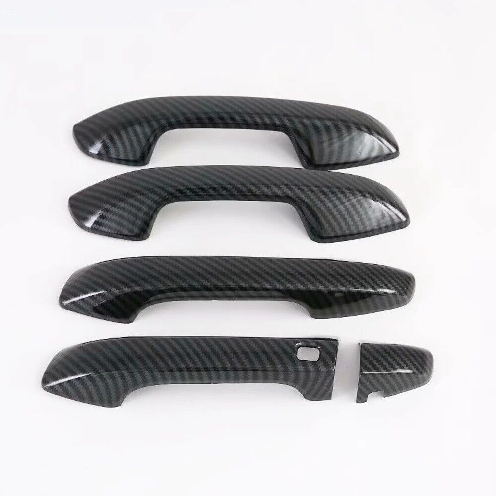 Carbon Fiber ABS Outside Door Handle Trim Cover for Kia Forte/K3 2019-2022 2023