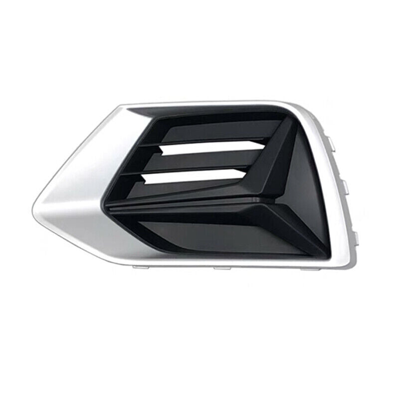 2-Piece ABS Front Bumper Grille Fog Light Cover Driver for Audi Q3 2019-2022