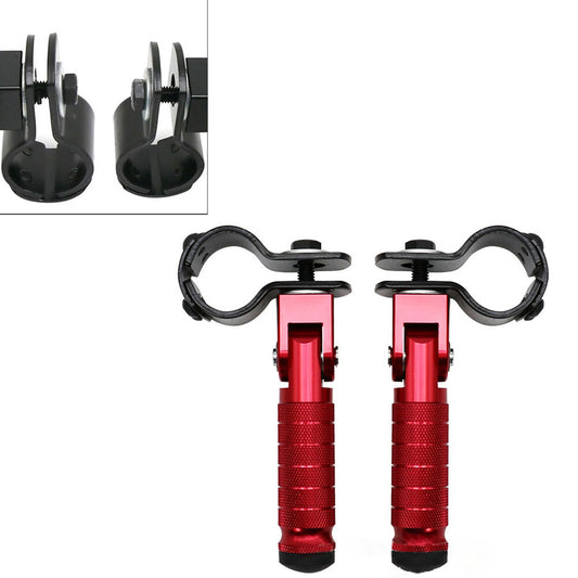 Motorcycle Universal Folding Rearsets Folded Bicycle Foot Peg Motorbike Footrest