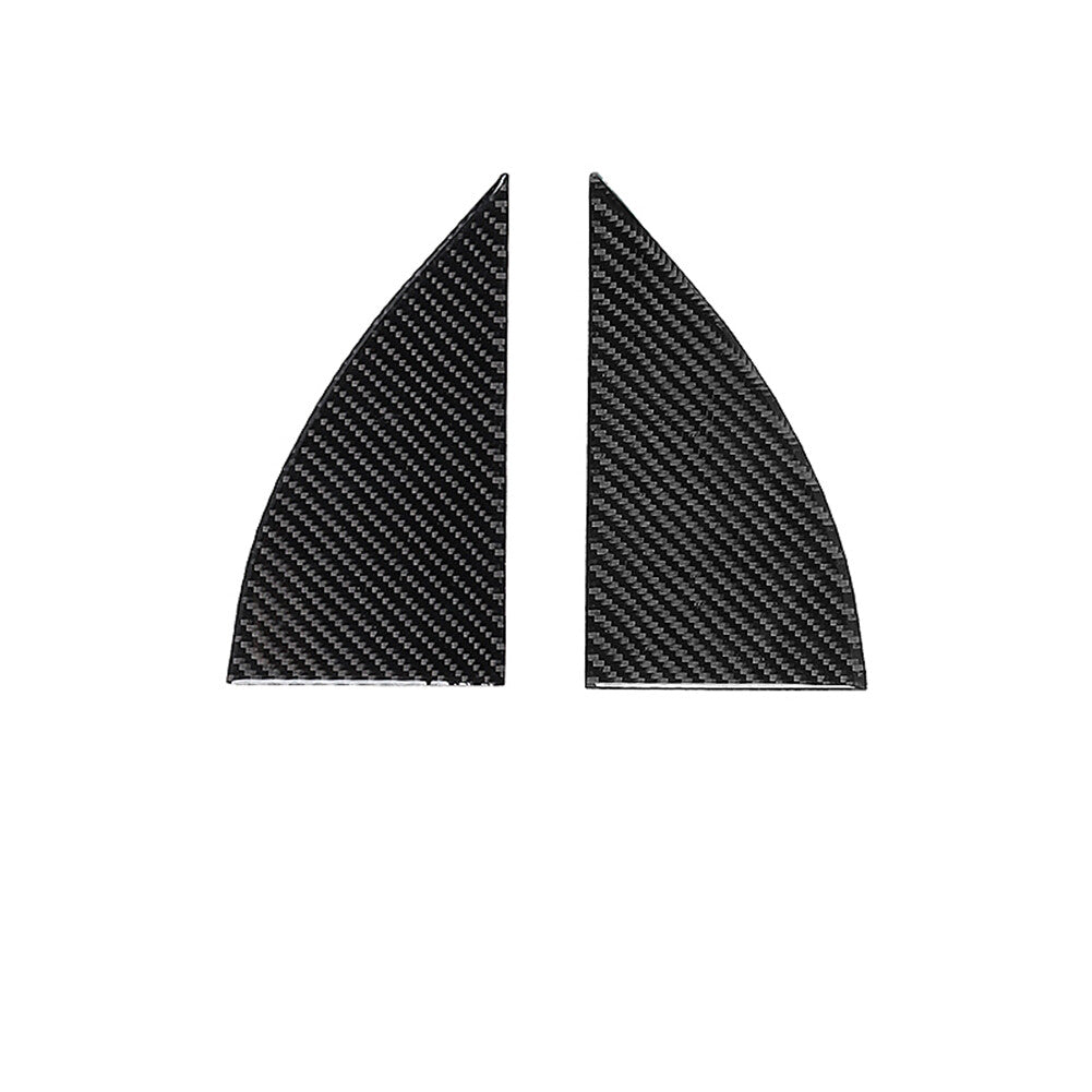 for Toyota Tacoma 2016-2022 Carbon Fiber Interior Door A-pillar Cover Trim Black