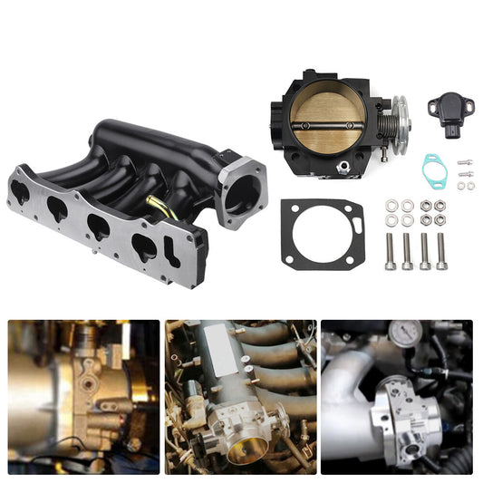 70mm Intake Manifold w/ Throttle Body For 06-11 for Civic Si K20 Z3 04-08 for Acura TSX
