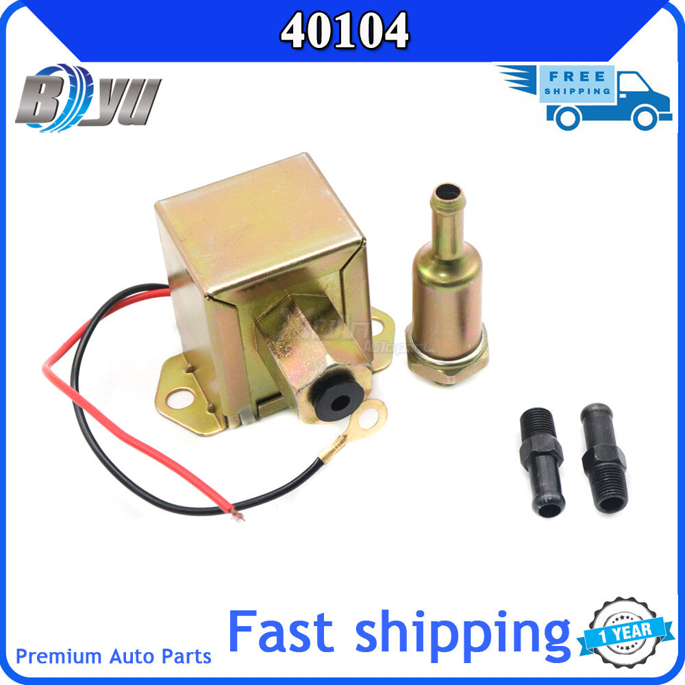 40106 40107 40104 Car 12V Diesel/Gasoline Front Red Top Square Electric Fuel Pump