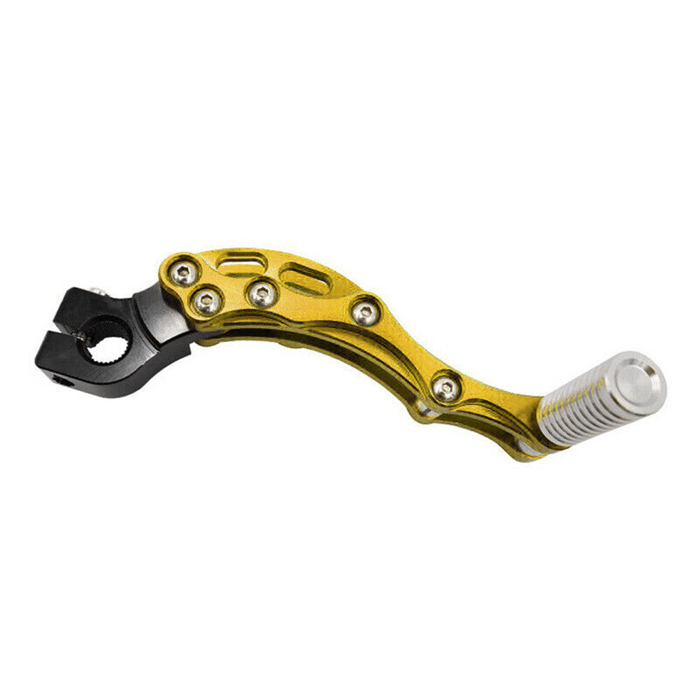 Modifizierte Motorhebel Motorrad Starterpedal Schalthebel Teile Universal Gold