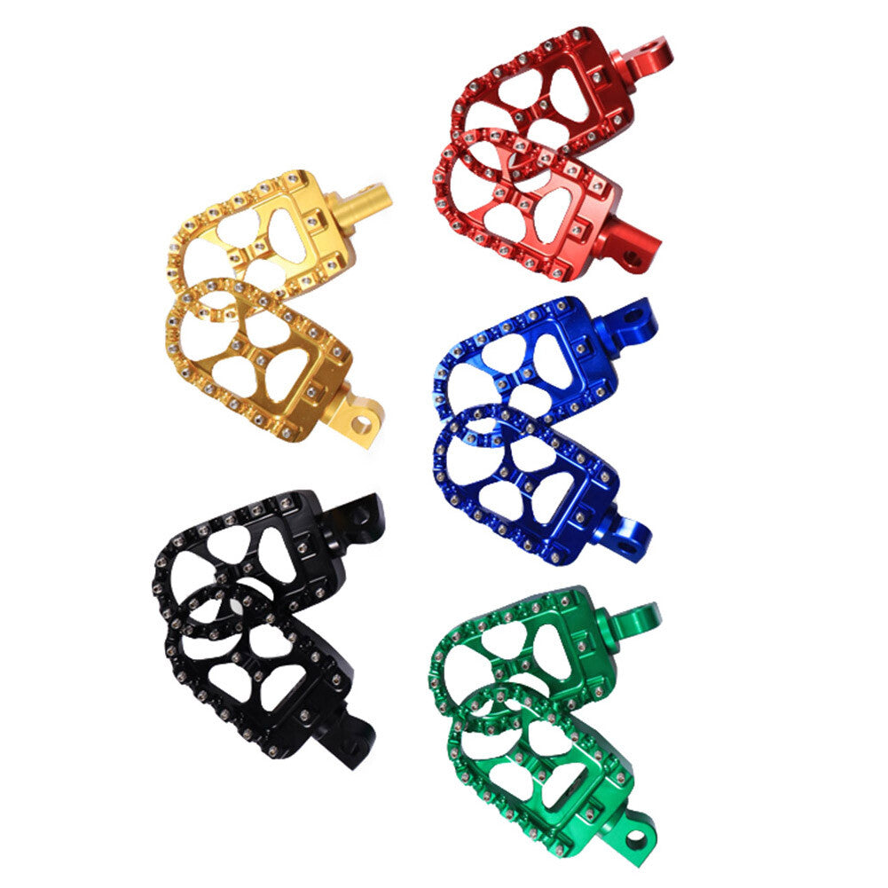 5 Color CNC Wide MX Style Foot Pegs Pedal Footrest for Harley Sportster Softail