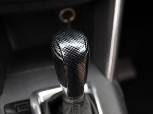 Fit for Mazda CX-5 2013-2015 Carbon Fiber Car Gear Shift Knob Shifter Lever Trim