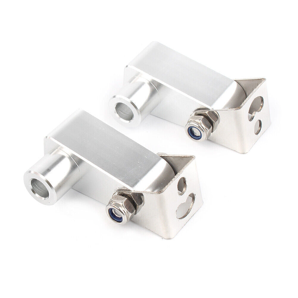 Motor Fog Light Bracket Modification Support Holder for Yamaha YZF R6 R1 Silver