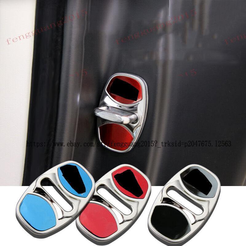 for Jaguar F-Pace 2016 -2021 4pcs stainless Car Door Lock Protector Cover Trim
