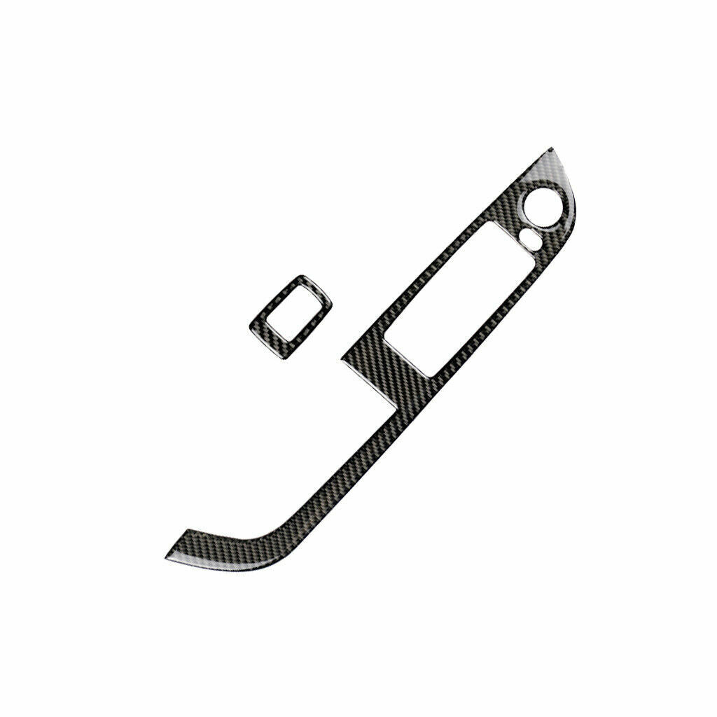 Carbon fiber interior window lift switch panel cover for BMW Z4 E89 2009-15