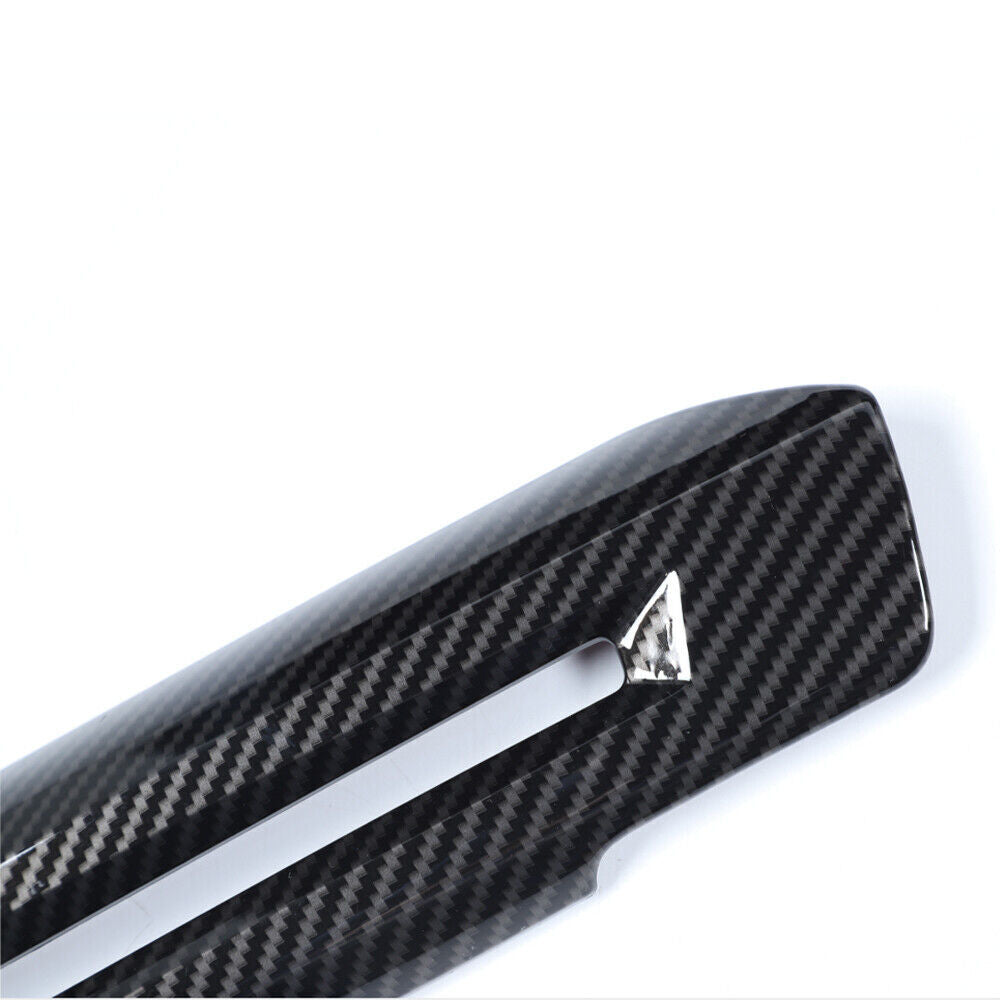 ABS carbon fiber interior door armrest trim cover for Ford for Mustang 2015 - 22